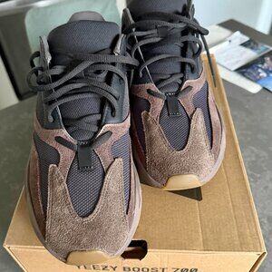 Yeezy 700 Mauve stored in original box.